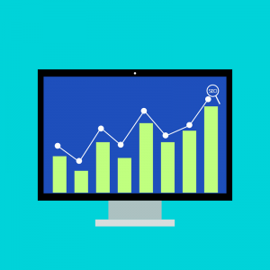 seo analytics on a monitor